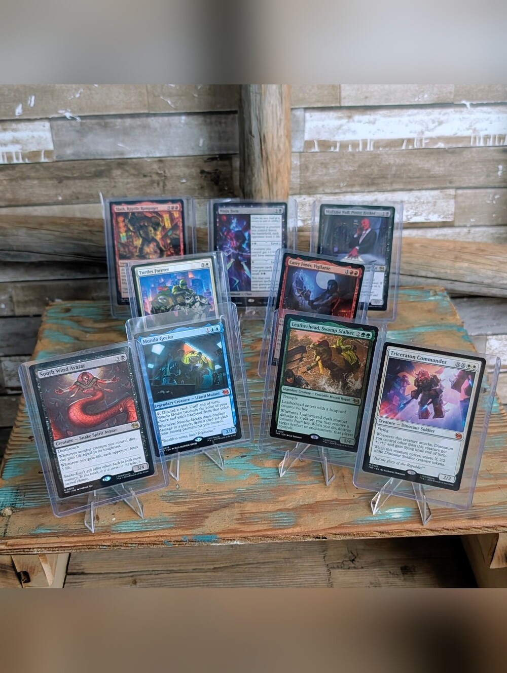 Magic The Gathering TMNT 9 Card Bundle